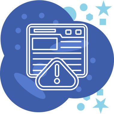 Ağ simgesi. vektör illüstrasyonu