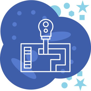 seo modern simgesinin vektör illüstrasyonu