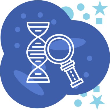 Bilim. Web simgesi basit tasarım