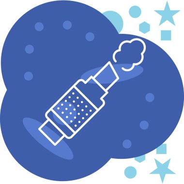 Vektör illüstrasyonu, simge ögesi arkaplanı