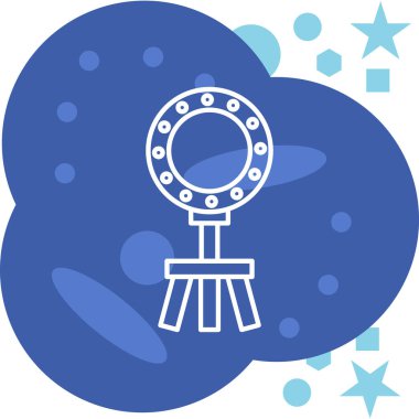 Seo simgesinin vektör illüstrasyonu