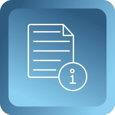 Belge. Vektör. Basit resimleme