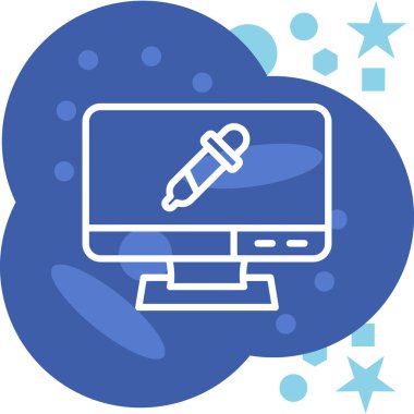 Web tasarım simgesi, vektör illüstrasyonu