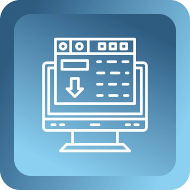 Web simgesini izle. Basit resimleme