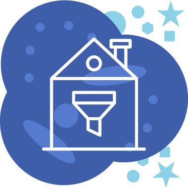 tuvalet ikonu vektör illüstrasyonu