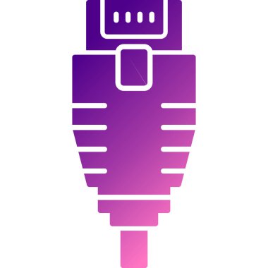 Modern dolgu simgesinin vektör illüstrasyonu