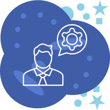 iş simgesi, vektör resimleme