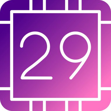 Takvim simgesinin vektör illüstrasyonu