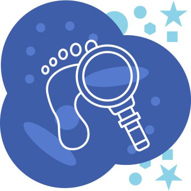 Ara. Web simgesi basit illüstrasyon