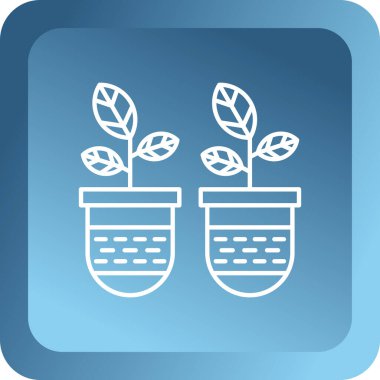 Bitkiler ve çiçekler. Basit tasarım