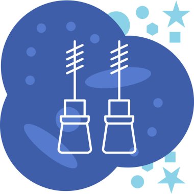 çizgi sihirli şapka ve yıldız simgesi beyaz arka planda izole. Sihir numarası. Gizemli eğlence konsepti. Renkli taslak konsepti. vektör.