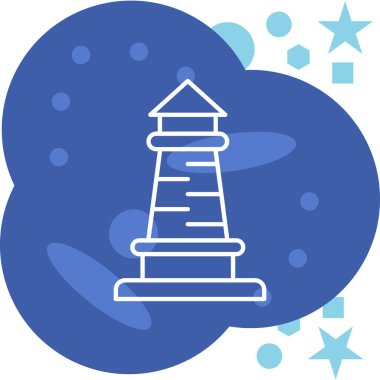 Bir yıldızın vektör illüstrasyonu