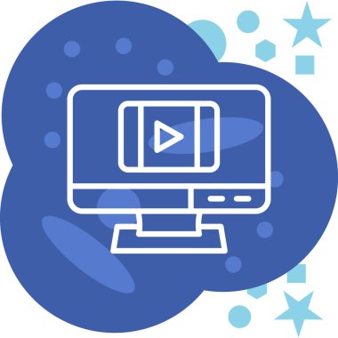 Web tasarım şablonu monitör