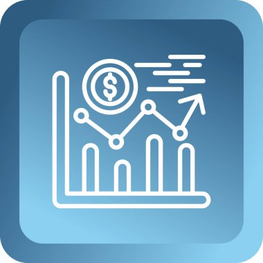 İş haritası simgesi. vektör illüstrasyonu