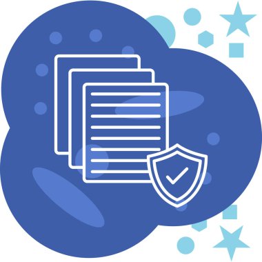 Bulut Hesaplama. Web simgesi basit illüstrasyon