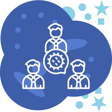 Takım çalışmasının vektör çizimi