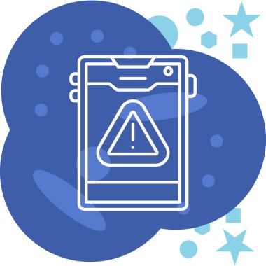 Akıllı telefon. Web simgesi basit tasarım