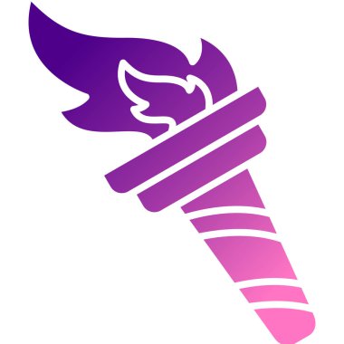 Meşalenin vektör simgesi