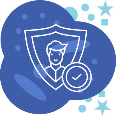 Basit vektör simgesi, ağ oluşturma interneti