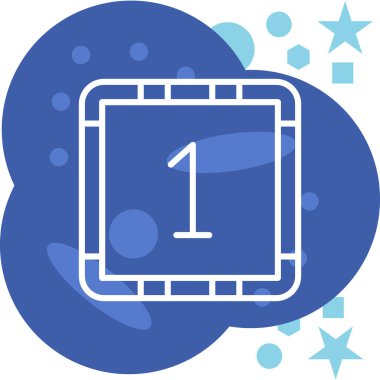 Takvim simgesi, vektör illüstrasyonu basit tasarım