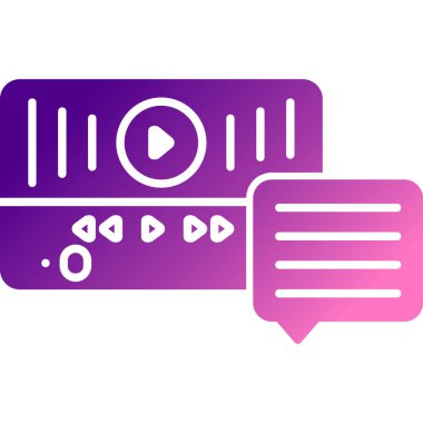 ses simgesine sahip çizgi müzik çalar beyaz arkaplanda izole edildi. Fotokopi müziği için taşınabilir nota. Renkli taslak konsepti. vektör.