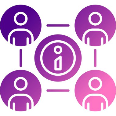 Seo modern simgesi için vektör illüstrasyonu