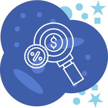 ticari finans para simgesi - özet biçimi