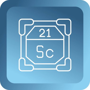 Tek izole edilmiş simgenin vektör illüstrasyonu