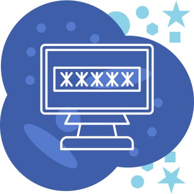 İnternet güvenliği. Basit ağ simgesi