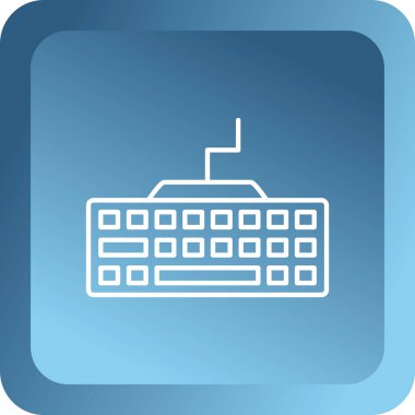 Vektör simge klavye