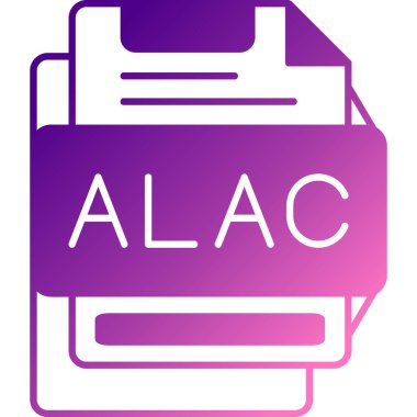 dosya biçimi simgesi, vektör illüstrasyonu