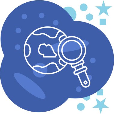 seo modern simgesinin vektör illüstrasyonu