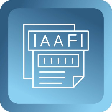 dosya biçimi simgesi, vektör illüstrasyonu