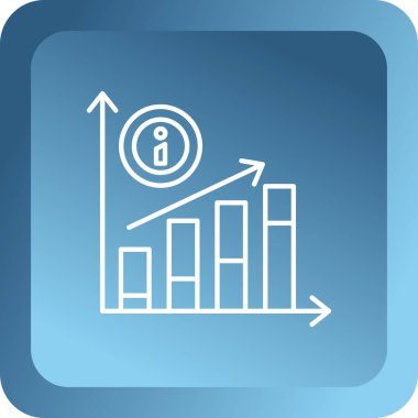 İş haritası simgesi. grafik simgesi ile çizelge.