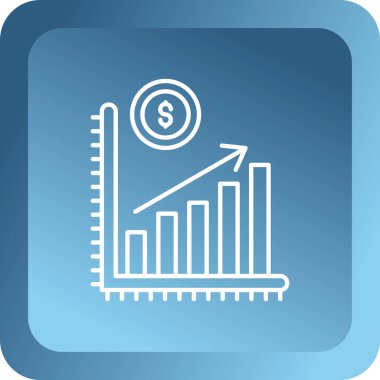 İş haritası vektör simgesi. düz biçim illüstrasyonu.