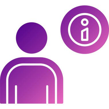 Farklı kullanıcı işareti olan adam.