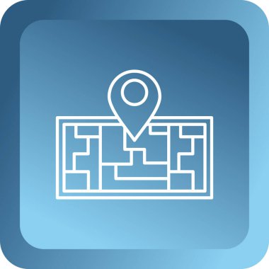 seo modern simgesinin vektör illüstrasyonu