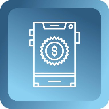 seo modern simgesinin vektör illüstrasyonu