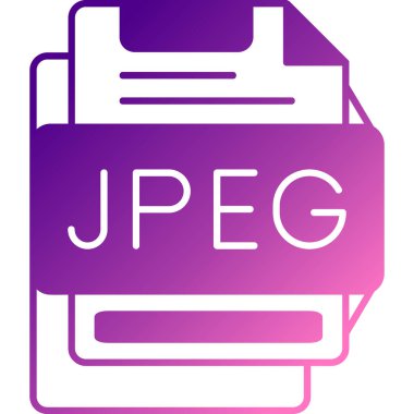 dosya biçimi simgesi, vektör illüstrasyonu