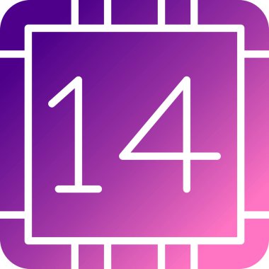 Dört numaralı simgesini işaret