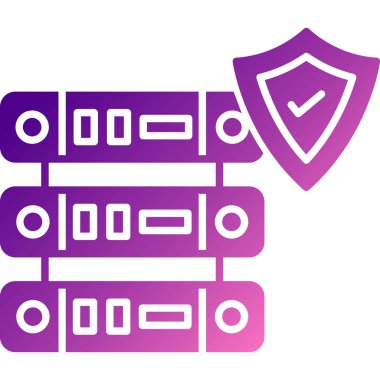 kalkan ikon vektör illüstrasyonu