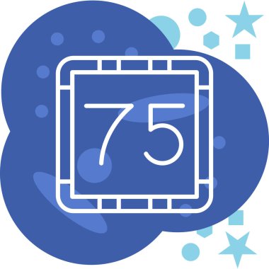 7 numaralı simge işareti tasarımı