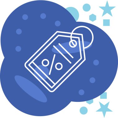 Bir poşet kahvenin vektör çizimi