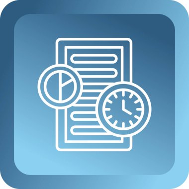 zaman simge vektör çizim