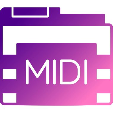 dosya biçimi simgesi, vektör illüstrasyonu