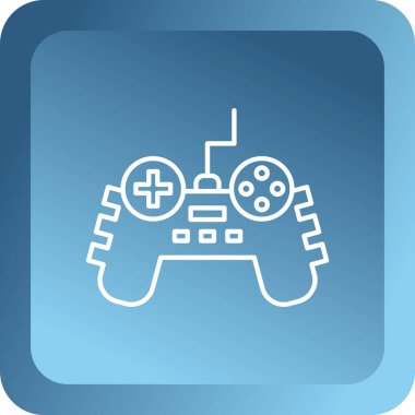 oyun denetleyici simgesi vektör çizimi