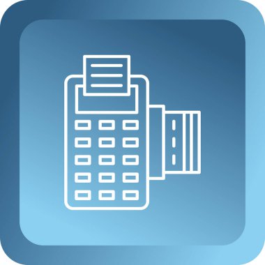 Bina. Web simgesi basit illüstrasyon