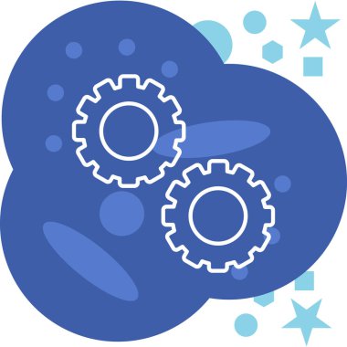 Bulut. Web simgesi basit illüstrasyon