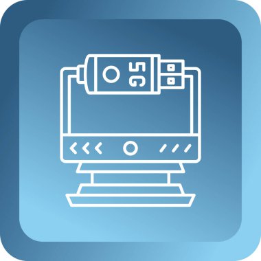 Modern b 'nin vektör illüstrasyonu eksik simgesi