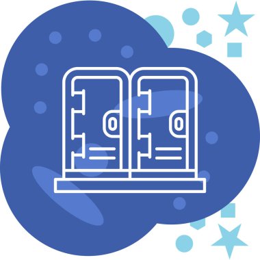 Bulut deposu. Basit resimleme